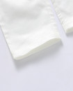 Soft 12M-5Y Linen Organic Cotton Long Pants Summer Spring White 